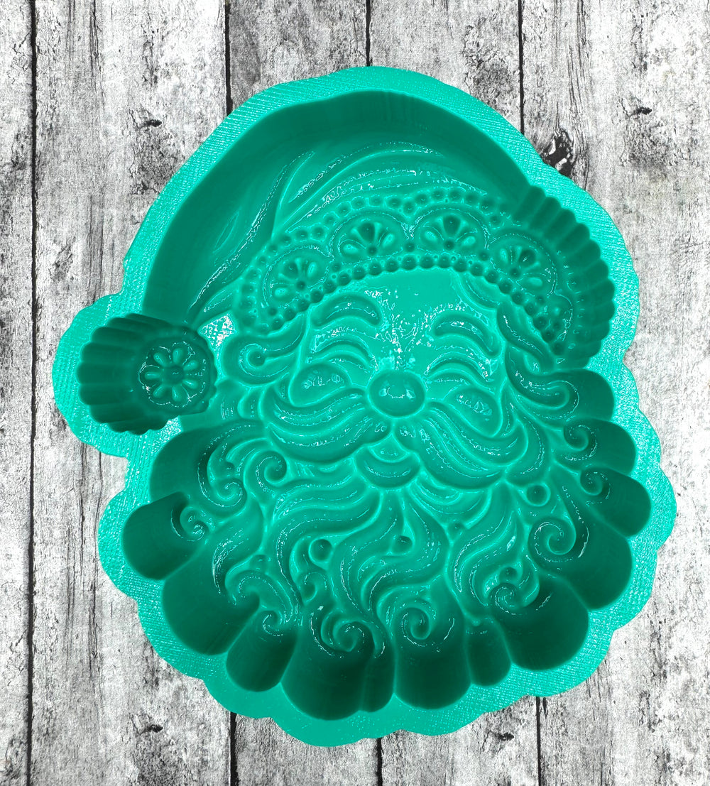 3D Santa Silicone Mold