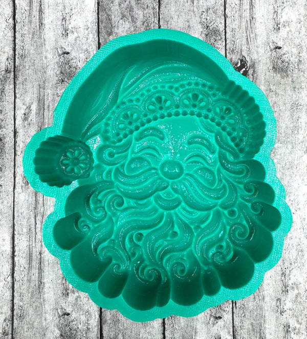 3D Santa Silicone Mold