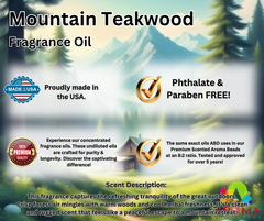 Mountain Teakwood -  FRAGRANCE Oil