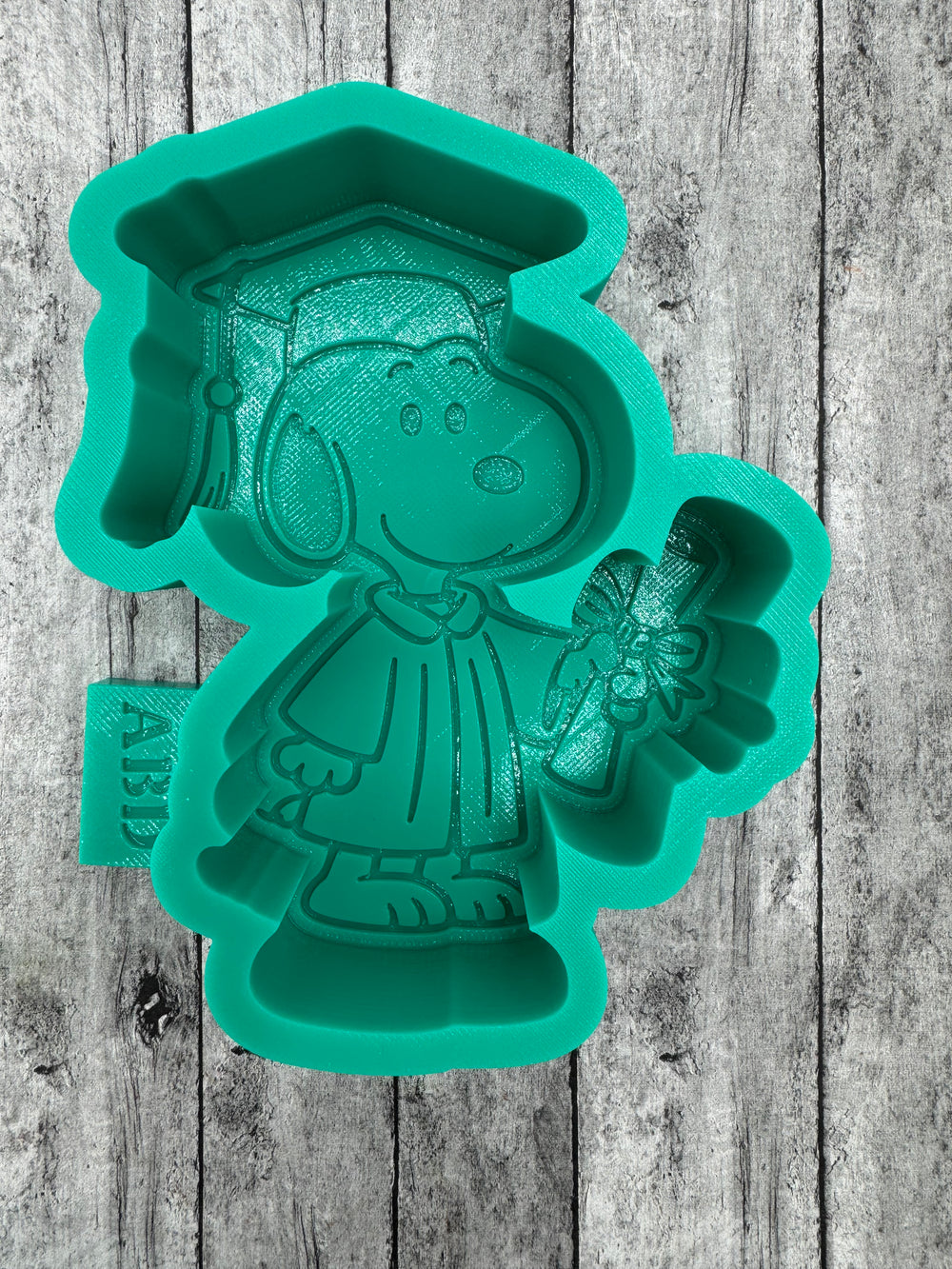 Graduation Beagle Freshie Silicone Mold