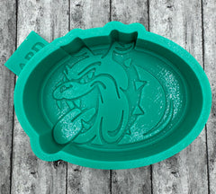 Bulldog with Tongue Bull Dog Freshie Silicone Mold