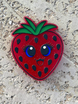 Cute Strawberry Freshie Silicone Mold