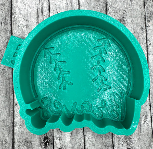 Baseball Softball Team Names Freshie Silicone Mold
