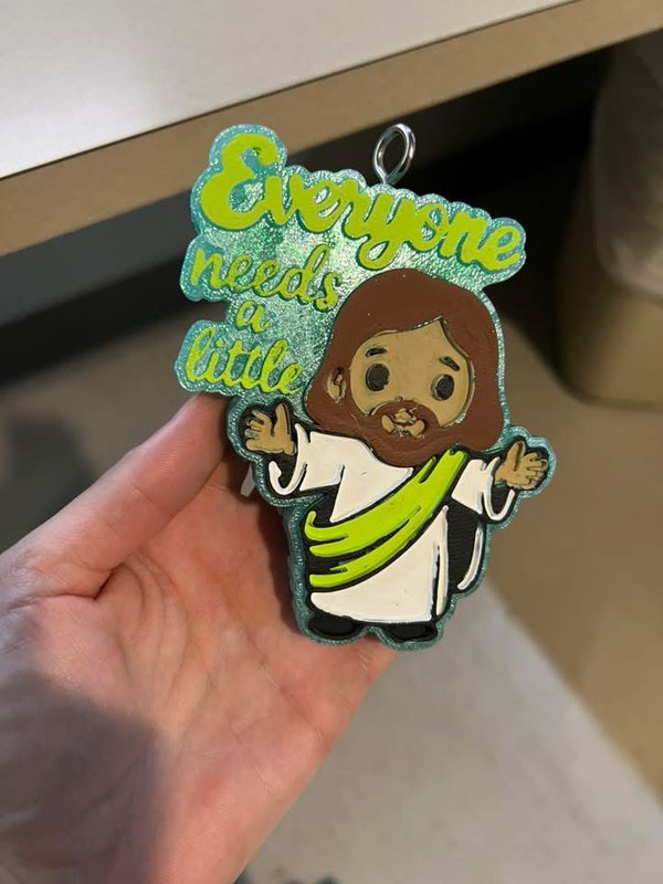 Everyone Needs A Little Jesus Freshie Silicone Mold