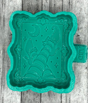 Witches Legs Framed Freshie Silicone Mold