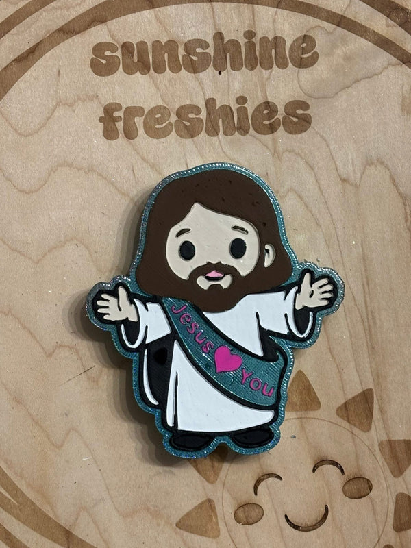 Jesus Loves You Freshie Silicone Mold