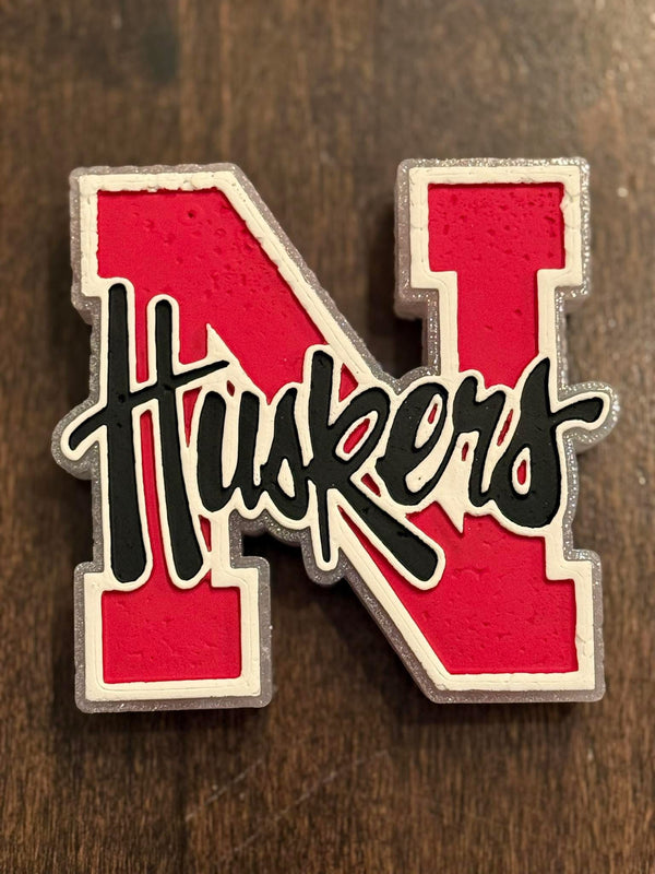 Nebraska Huskers Freshie Silicone Mold