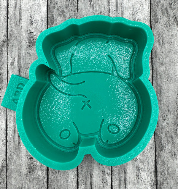 Dachshund Bottom Butt Freshie Silicone Mold