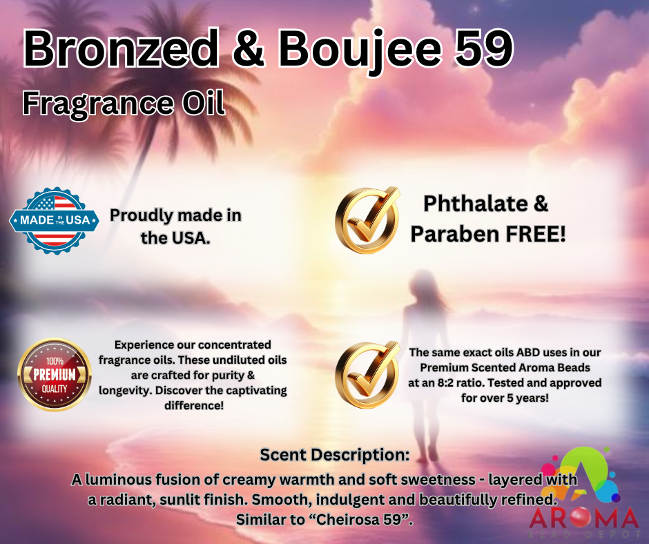 Bronzed & Boujee 59 Similar to Cheirosa 59- FRAGRANCE Oil