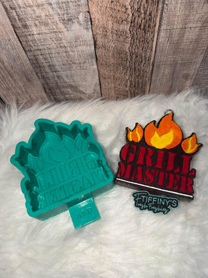 Grill Master Freshie Silicone Mold