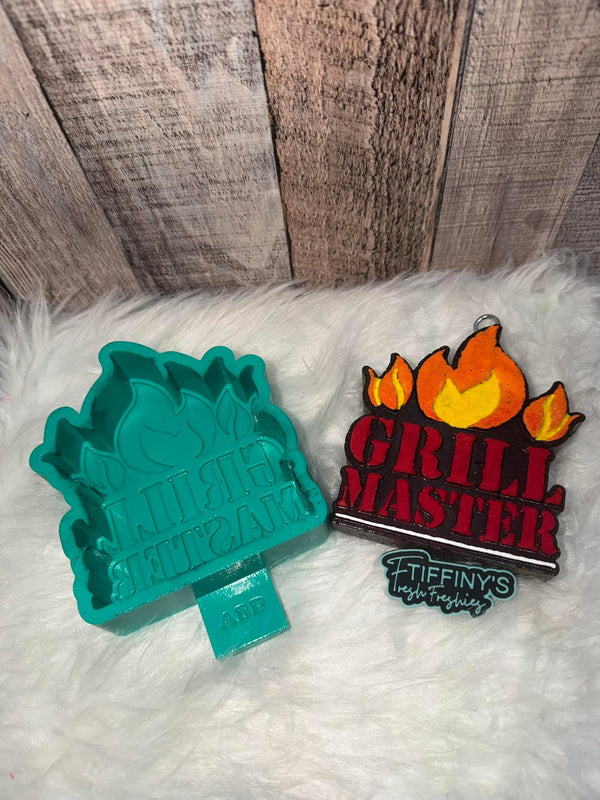 Grill Master Freshie Silicone Mold