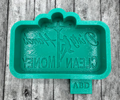 Dirty Hands Clean Money Lineman Freshie Silicone Mold