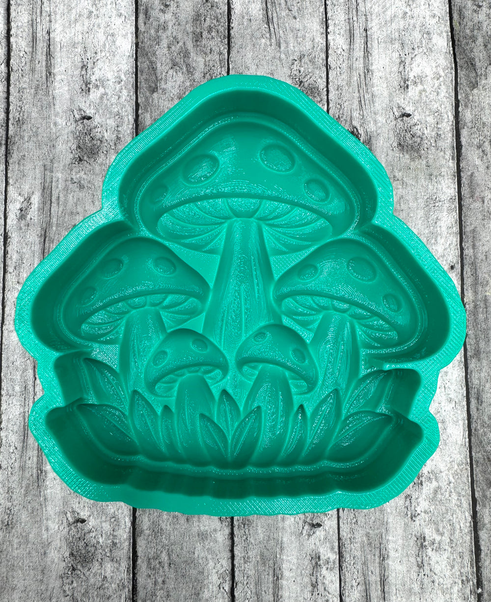 3D Mushrooms Silicone Mold