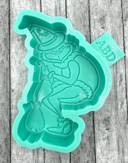 Grinc Witch Freshie Silicone Mold