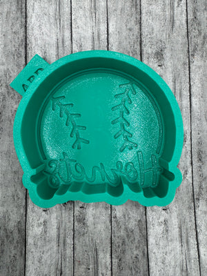 Baseball Softball Team Names Freshie Silicone Mold