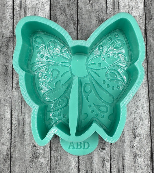 Paisley Bow Freshie Mold