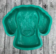 3D Dachshund Dog Head