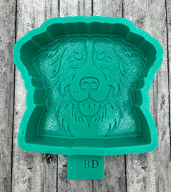 Bernese Mountain  dog face head Freshie Silicone Mold
