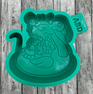 Possum on a Float Silicone Mold