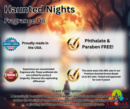 Haunted Nights- Similar to BBW -  FRAGRANCE Oil