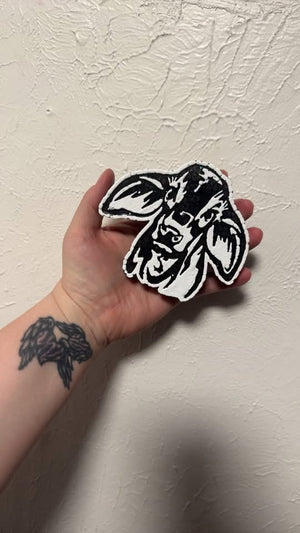 Brahma Bull Head Freshie Silicone Mold