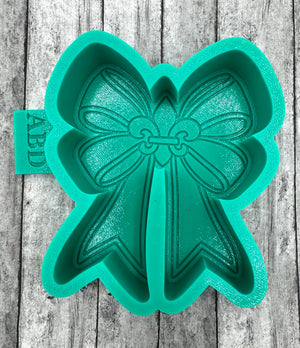 Mardi Gras Bow Freshie Silicone Mold