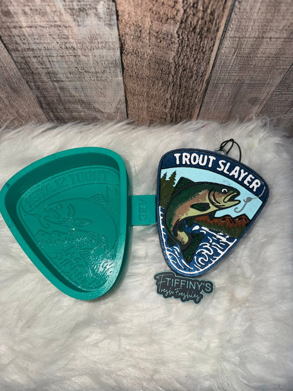 Trout Slayer Freshie Silicone Mold