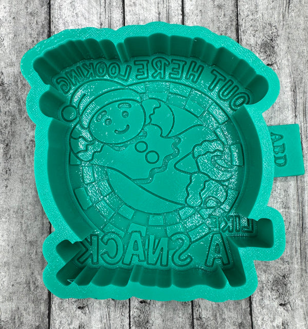 Out Here Looking Like A Snack Gingerbread Freshie Silicone Mold