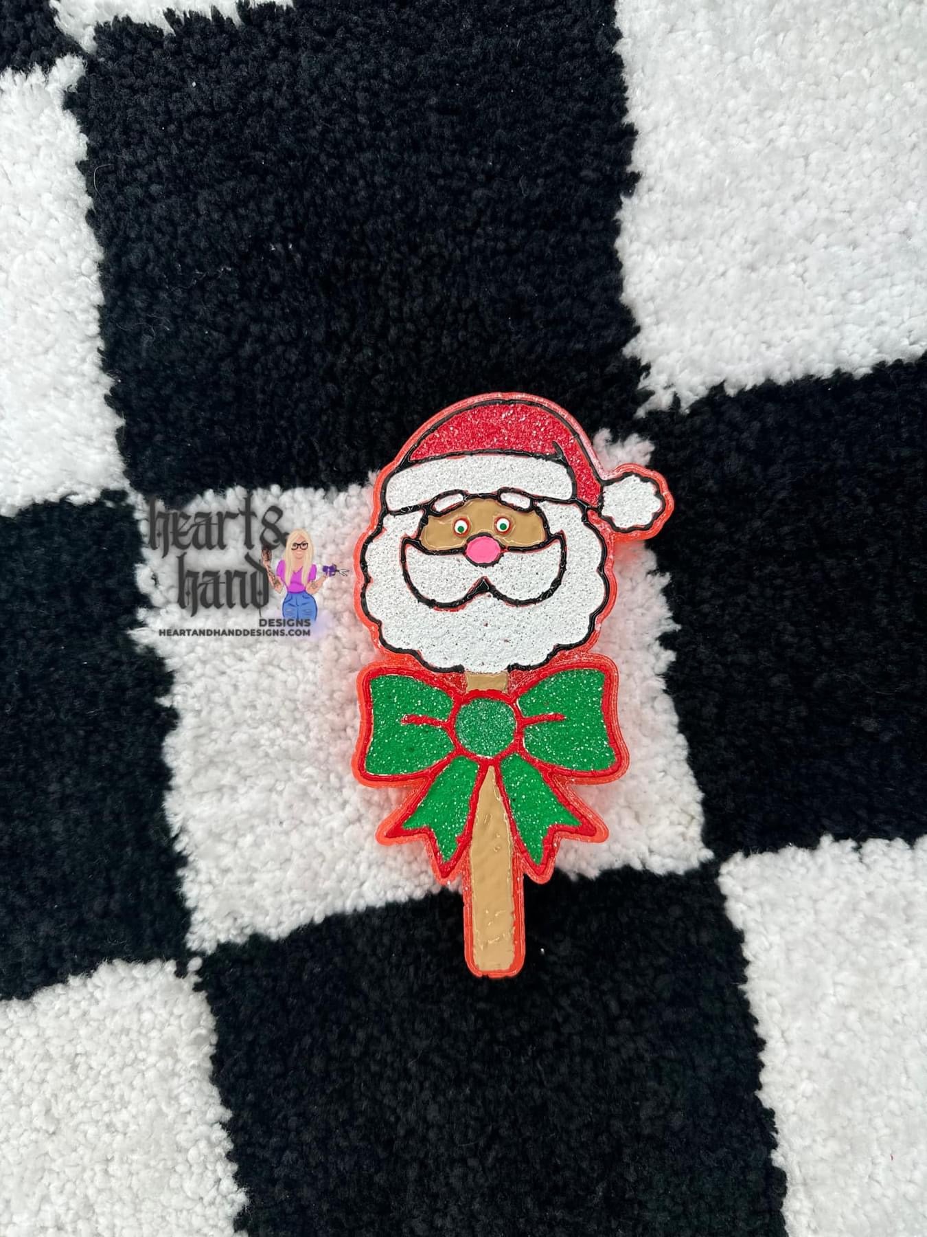 Santa Sucker Freshie Silicone Mold