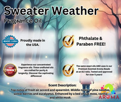 Sweater Weather - FRAGRANCE OIL