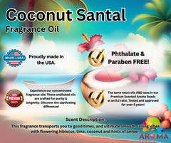 Coconut Santal Fragrance Oil