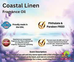 Coastal Linen FRAGRANCE OIL