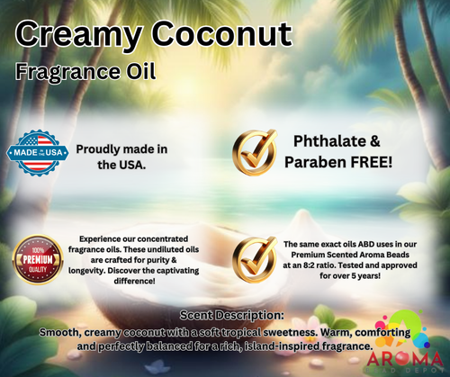Creamy Coconut FRAGRANCE OIL