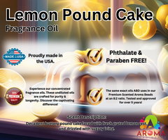 Lemon Pound Cake - FRAGRANCE OIL