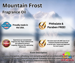 Mountain Frost - FRAGRANCE Oil