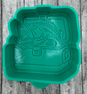 Fish in Cooler Freshie Silicone Mold