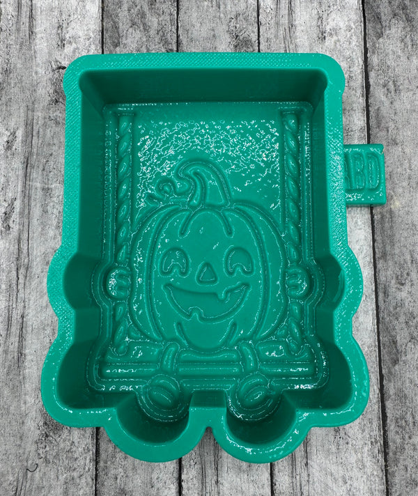 Jack Pumpkin on Swing Silicone Mold