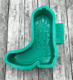 Boot with Stars Freshie Silicone Mold