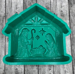 3D Nativity Scene Silicone Mold