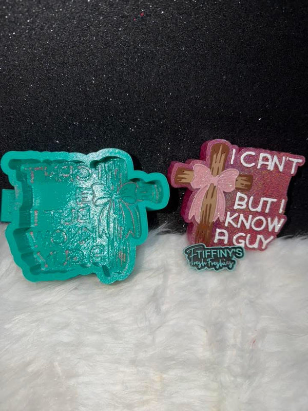 I Can’t But I Know A Guy Freshie Silicone Mold