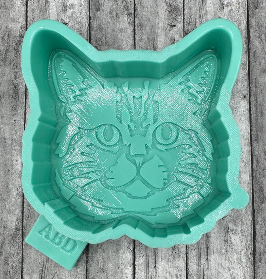 Cat Head Freshie Mold