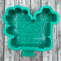 A Lot Can Happen in 3 Days Freshie Silicone Mold