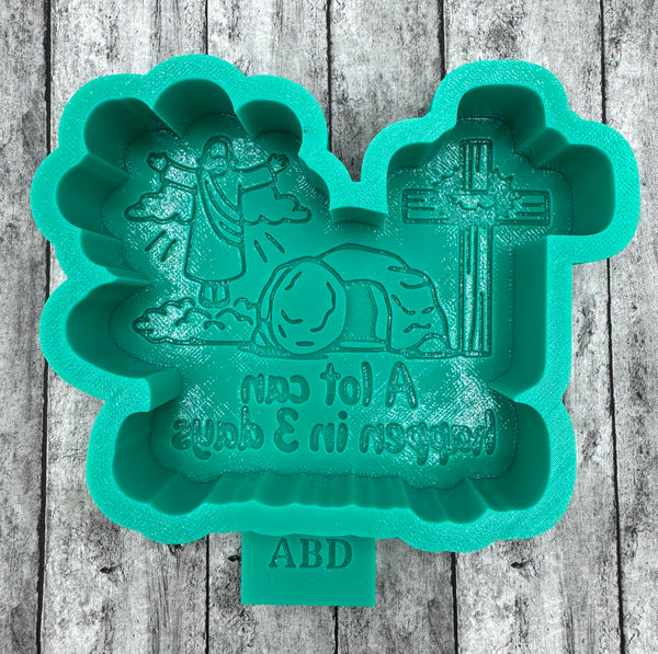 A Lot Can Happen in 3 Days Freshie Silicone Mold