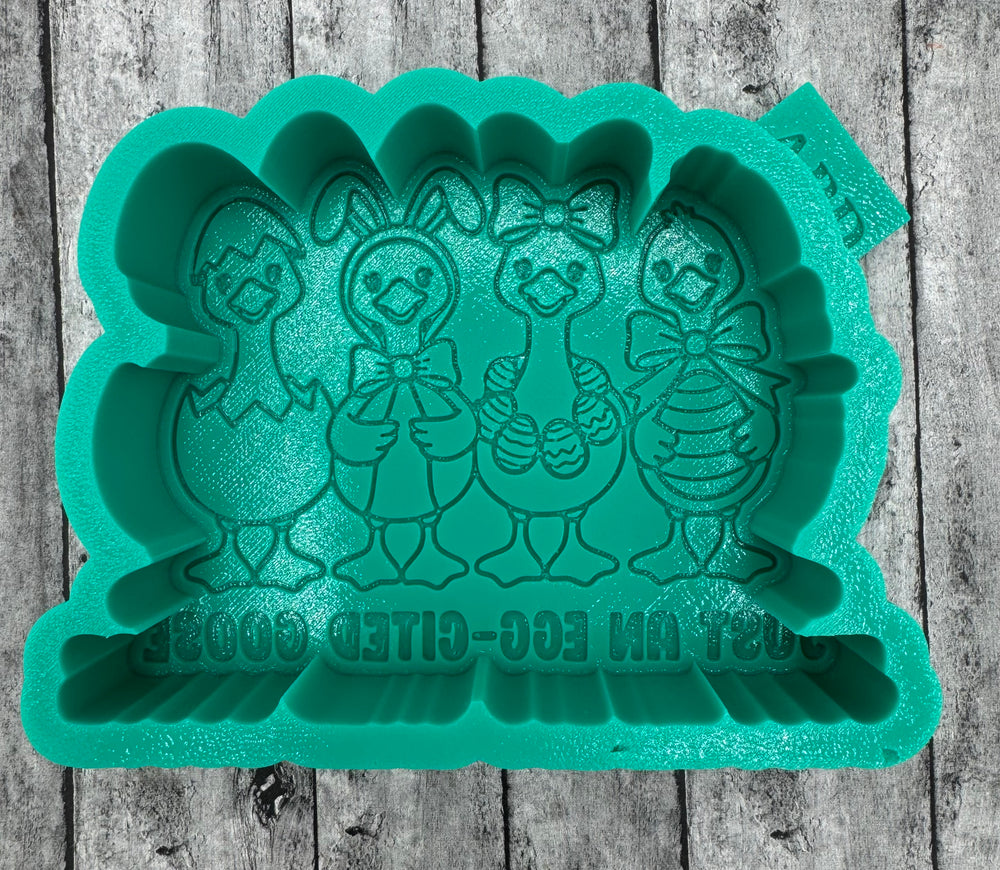 Just An Egg-cited Goose Freshie Silicone Mold