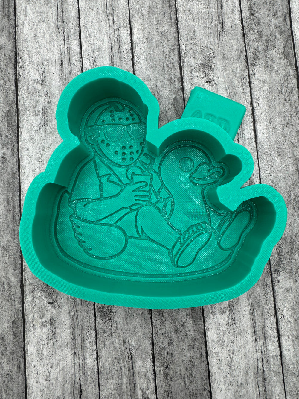 Jason on a Float Freshie Silicone Mold