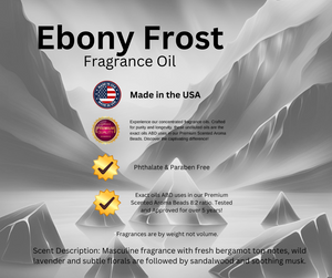 Ebony Frost - FRAGRANCE OIL