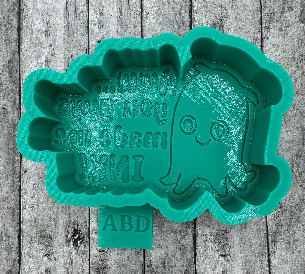 Octopus Aww You Guys Made Me Ink Freshie Silicone Mold