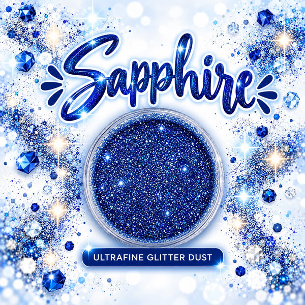 Sapphire Glitter Dust