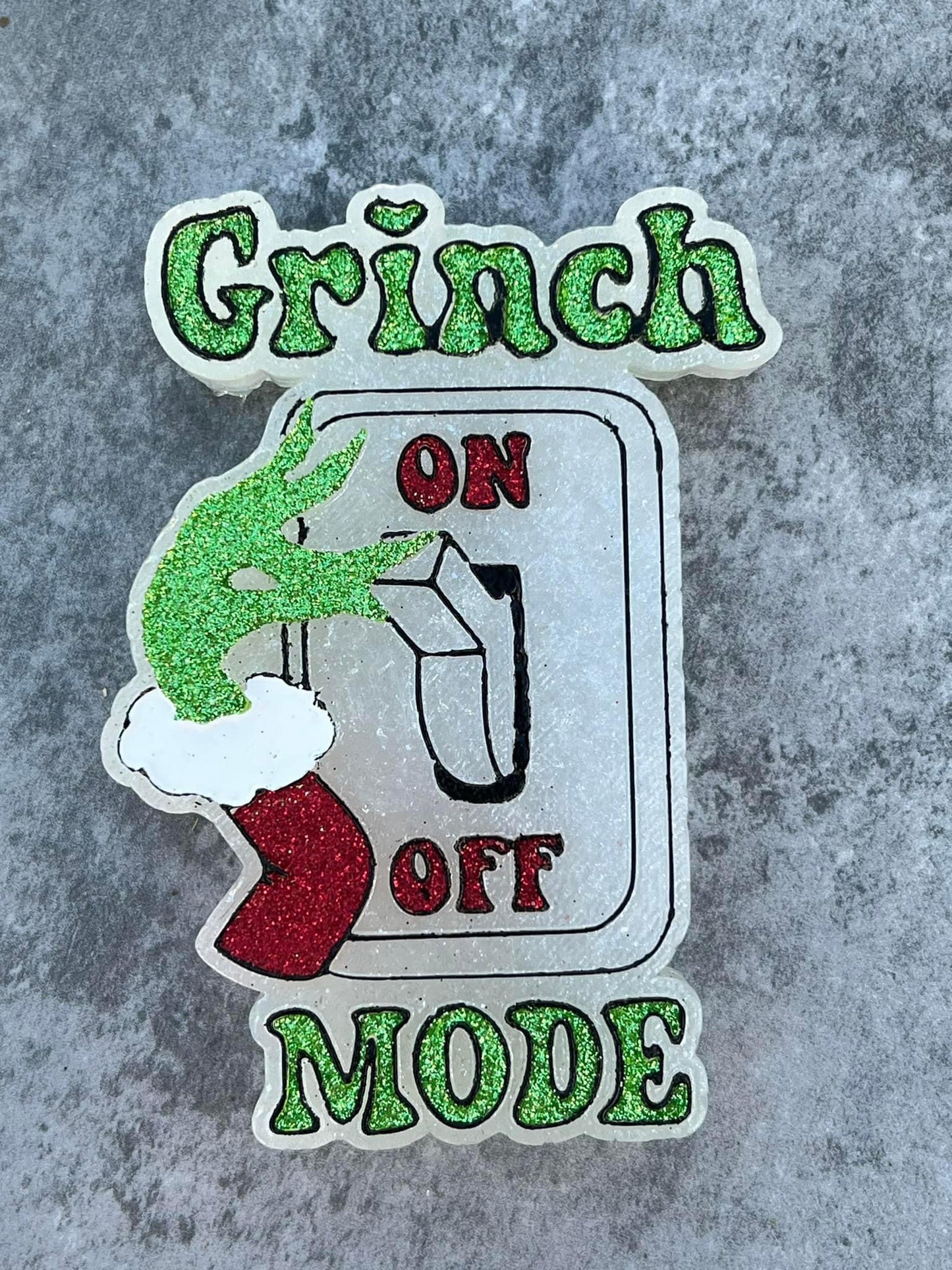 Grinch Mode On Freshie Silicone Mold