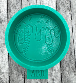 Baseball Drip Freshie Silicone Mold